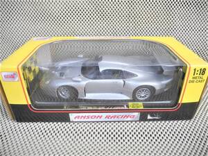 希少品◎1/18 ◎ポルシェ911GT1.新品未開封・アンソン製