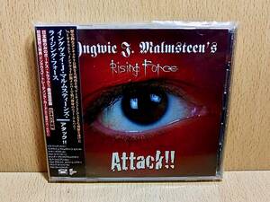 YNGWIE J. MALMSTEEN'S RISING FORCEイングヴェイ・マルムスティーン/Attack!!/CD/トレーディングカード付き