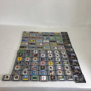 02w00590*1 jpy ~ retro soft set sale large amount approximately 90 point Super Famicom 64 3DSmon handle ....FF Mario other game soft secondhand goods 