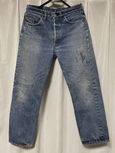 70’s Levi’s 501 66 前期 W31 オリジナル 高騰中 赤耳 リーバイス ゴールデンサイズ ヴィンテージ 501XX BigE 60s デニムパンツ