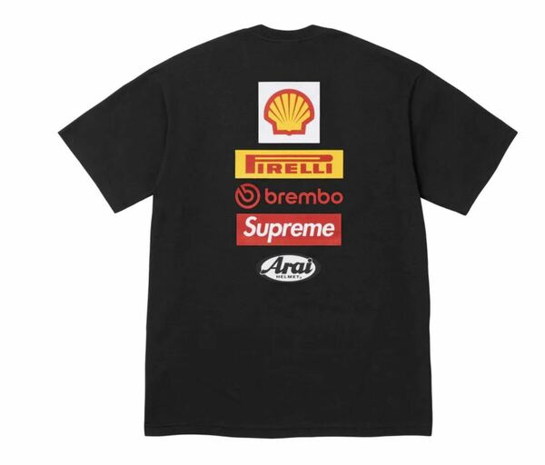 Mサイズ　Supreme Ducati Logos Tee Black シュプリーム ドゥカティ ロゴ Tシャツ ブラック 黒