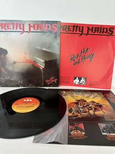 レコード LP プリティ・メイズ Pretty Maids / Red, Hot And Heavy CBS 26207（管理No.21）