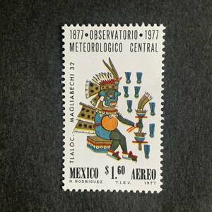 [gdo дизайн!]1977 год * Mexico * гайка метеорологические явления .. место ..100 годовщина 