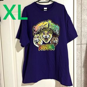 WANIMA サマトラ 紫 半袖Tシャツ XLサイズ ワニマ