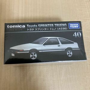 トミカプレミアム 40 トヨタ スプリンター トレノ （AE86） （1/60スケール トミカ 162070）