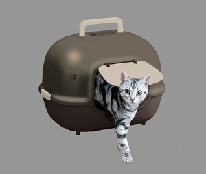  новый товар @ дезодорирующий широкий кошка туалет WNT-510 белый [ домашнее животное кошка гигиенические средства ]
