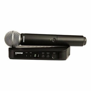 ■新品・即決・送料無料・SHURE BLX24J／SM58-JB ハンドヘルド型 ワイヤレスシステム