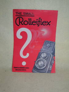 : catalog city free shipping : small Rollei Flex English version 