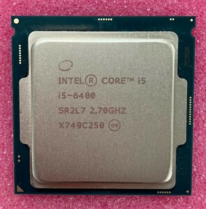 CPU 3個セット Intel Core i5-6400 SR2L7 2.70GHz i5 第6世代 プロセッサー 中古動作確認済 管理番号：C169