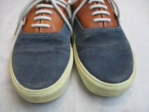 VANS バンズ ERA エラ スエード×レザー 紺×茶 9,5_画像3