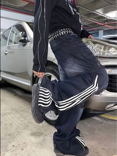 最終価格 デニムパンツ ストリート デニム