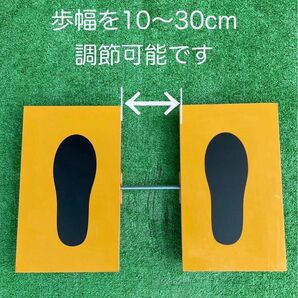 ゴルフ練習器具バランスゲッター(歩行のリズムで足の使い方が分かる！)改良版
