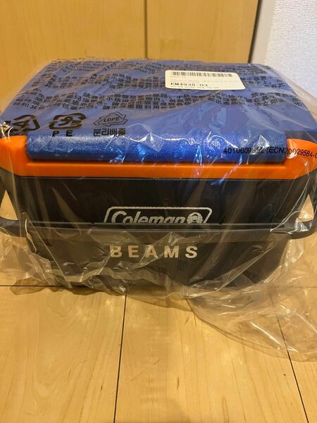 Coleman × BEAMS テイク6 クーラー ボックス　 ネイビー　ブルー