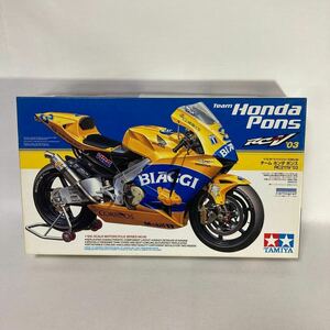  Tamiya 1/12 Honda ponsRC211V'03 motorcycle series not yet constructed Honda TAMIYA