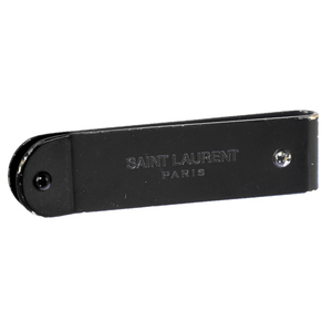セール サンローラン ID ビルクリップ マネークリップ 485362 ブラック J160U SAINT LAURENT PARIS