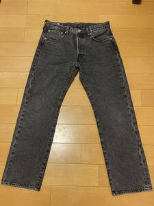 BEAMS × LEVI’S（R）/ 501（R）BLACK DENIM BEAMS LIMITED EDITION カラー：BLACK サイズ：32