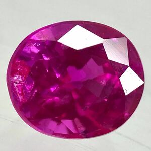 鑑別書付き!!〔天然ピンクサファイア0.430ct〕J 約4.60×3.92mm ルース 裸石 宝石 ジュエリー sapphire corundum コランダム 