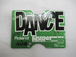 [ сначала сначала. прекрасный товар оригинальная коробка есть ]Roland звук повышение панель SR-JV80-06 Dance Roland 