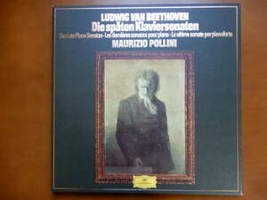 独 DG 2740 166 3LP ベートーヴェン：ピアノ・ソナタ 第28～32番、M.ポリーニ (p) 1975/77年録音