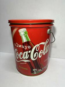 * collector стоит посмотреть!! Coca Cola Cocacola Vintage жестяная пластина большой ведро красный редкость стул модный дисплей retro смешанные товары K274