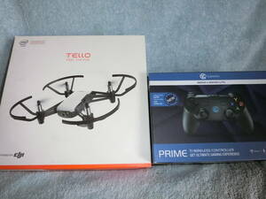 ジャンクのDJI Tello（バッテリー無し）とセミジャンクのGamesir コントローラーのセットです。