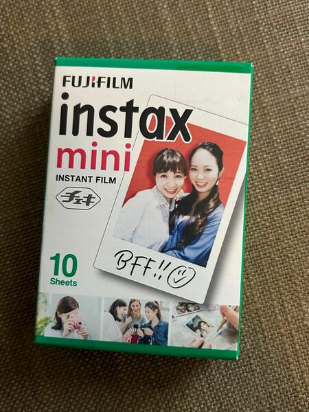 富士フイルム instax mini チェキフイルム 10Sheets FUJIFILM フジフィルム 未使用 送料無料 匿名発送