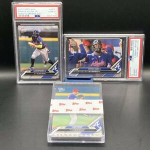 【PSA10】2024 Topps Now Road to Opening day チームセット Rtod Atlanta Braves / アトランタ・ブレーブス まとめ売り