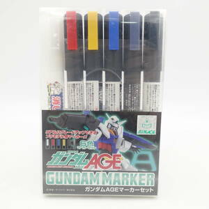 ガンダム AGEマーカーセット プラモデル用塗料 アルコール系 GSIクレオス 未使用 GUNDAM/15186