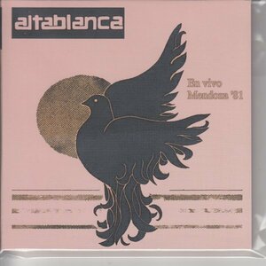 【アルゼンチン】紙ジャケ ALTABLANCA / EN VIVO 1980 MENDOZA '81（輸入盤CD）