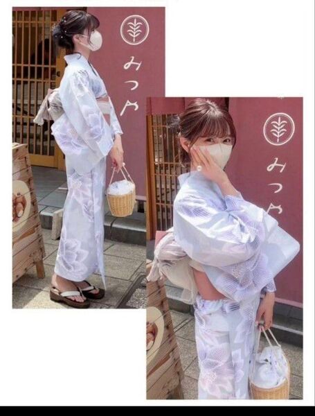 浴衣GRL 蓮の花