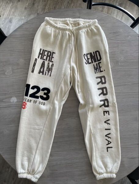 【新品未使用】RRR123 × FEAR OF GOD パンツ 裏起毛 2