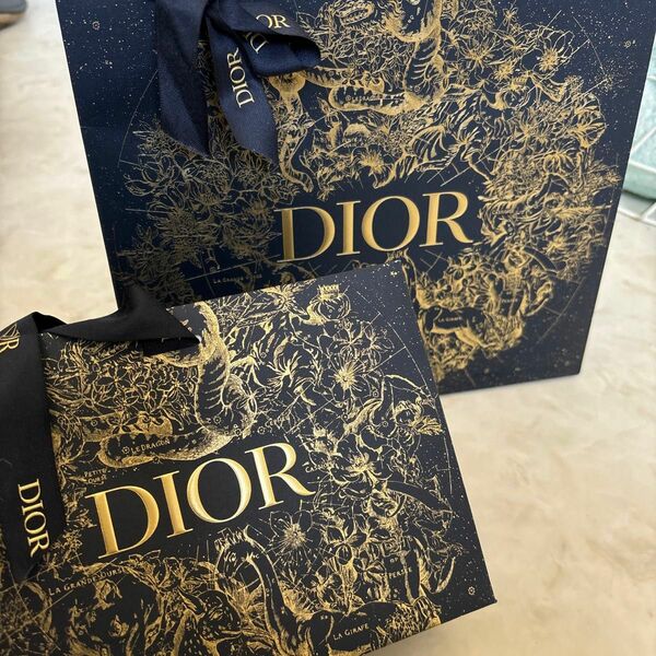 ディオール 紙袋 Dior ショッパー クリスチャンディオール