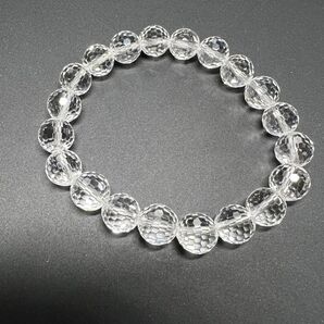 538 水晶128面カット ブレスレット