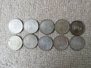 1964年　東京オリンピック 　100円銀貨　10枚　昭和39年