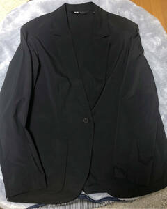 ユニクロ　UNIQLO セオリー　Theory コラボ　レディース　スーツ　ジャケット　L サイズ　 ブラック　黒