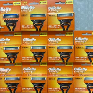 Gillette ジレット フュージョン 5枚刃 替刃 4個入り　8個入