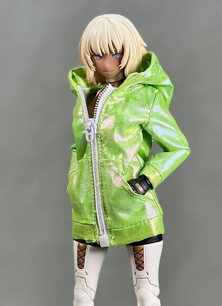 1/12スケール服 偏光パーカー ジャケット メガミデバイス 蝸之殻 30MS MPA