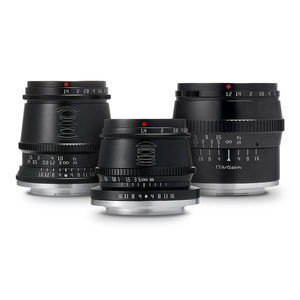 . Takumi optics TTArtisan lens 3 pcs set e mount lens 17mm + 35mm + 50mm black APS-C