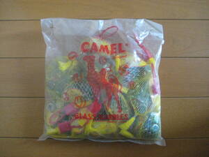 [ new goods ] Camel GLASS MARBLES. is ..( new goods unopened goods ) Showa Retro MADE IN JAPAN