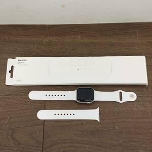 A アップルウォッチ Apple Watch WR-50M Series4 40mm スポーツバンド ホワイト 現状 ジャンク