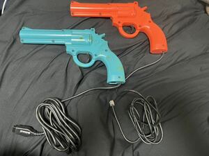 me lobby MD Konami Lee monkey en four sa-z exclusive use gun navy blue gun type controller THE JUSTIFIER Mega Drive 