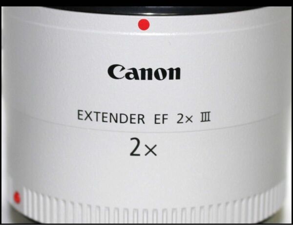 キャノンのテレコンバーター「EXTENDER EF 2x III」Canon 