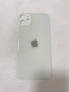 A55-iPhone 12 exclusive use back panel silver the back side glass new goods unused goods 