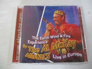BT W-a 送料無料◇The Earth Wind & Fire Experience Live In Europe by The Al McKay Allstars　◇中古CD　