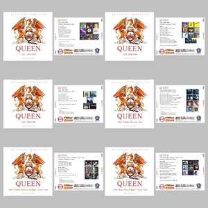 【スペシャル版】QUEEN クイーン CD1+2+3+4+5+6 超大全集 まとめて52アルバムMP3CD 6P⊿