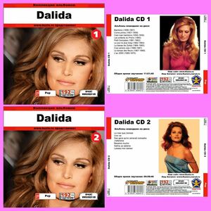 DALIDA CD1+CD2 大全集 MP3CD 2P⊿