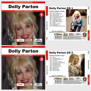 DOLLY PARTON CD1+CD2 大全集 MP3CD 2P⊿