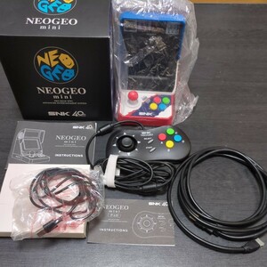  Neo geo Mini body complete set * controller pad attaching SNK operation verification settled 