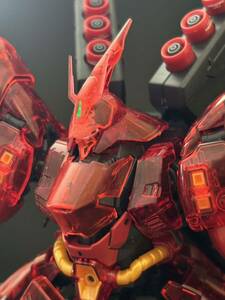 即決 RG 1/144 機動戦士ガンダム 逆襲のシャア サザビー ガンダム ガンプラ 完成品 ジャンク プラモデル