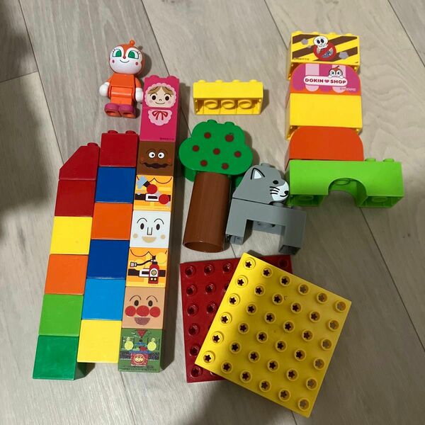 2g アンパンマン　ブロックラボ　ブロック　デュプロ　duplo レゴブロック